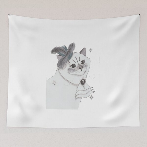 Item preview, Dandy Hatted Cat designed and sold by d-zeugderspinne.