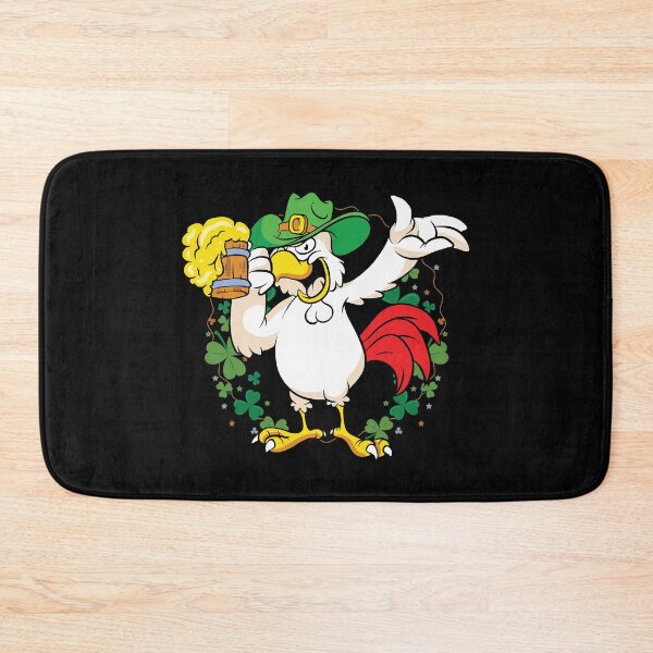 Item preview, St Patricks Day Rooster With Beer Funny designed and sold by BallonFlyToSky.