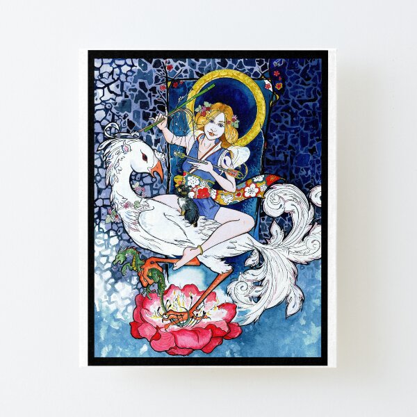 Goddess of Resilience Canvas Mounted Print