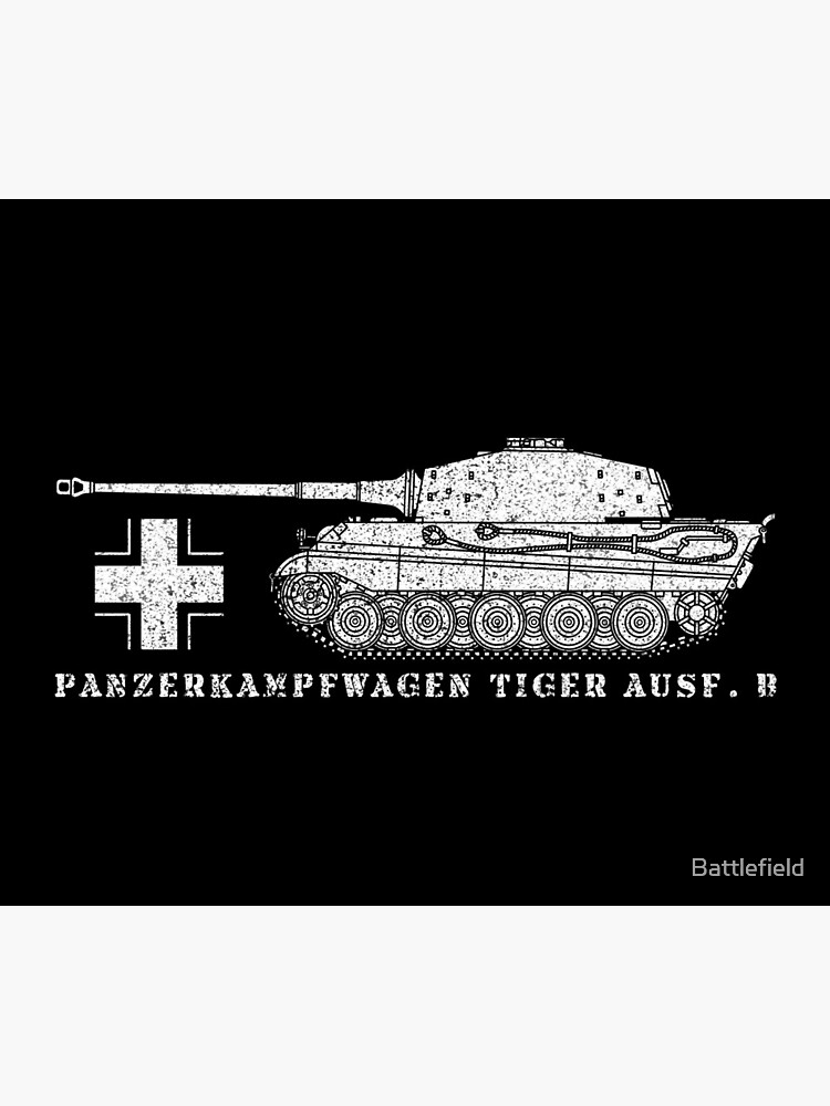 Tiger II German WW2 Tank Panzer Panzerkampfwagen Tiger Ausf. B Gift by Battlefield