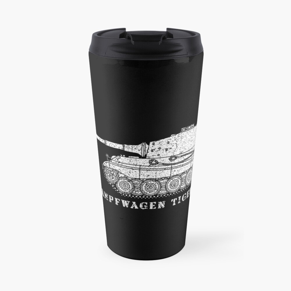 Tiger II German WW2 Tank Panzer Panzerkampfwagen Tiger Ausf. B Gift Travel Mug