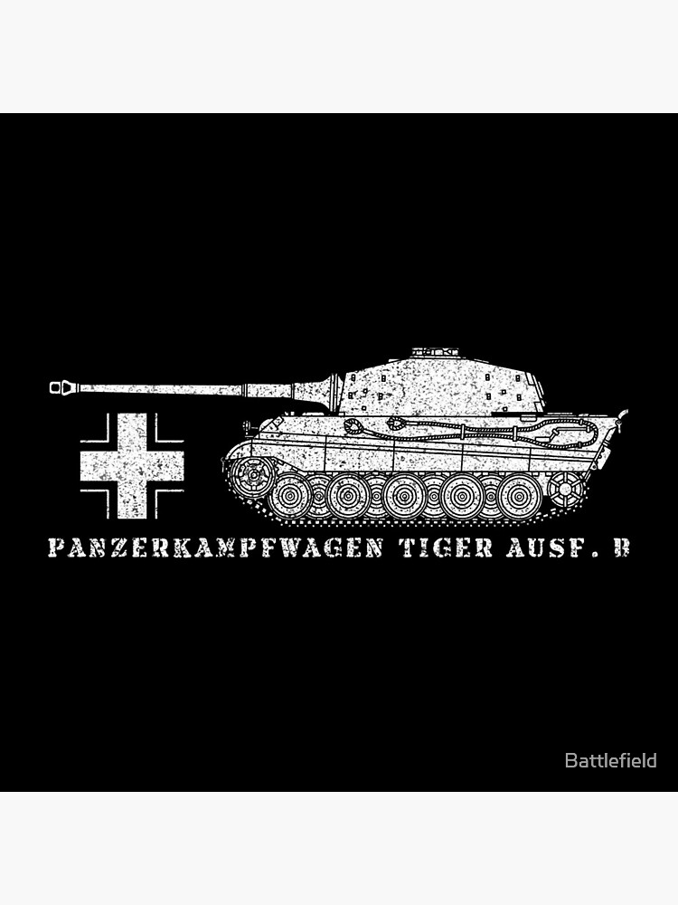 Tiger II German WW2 Tank Panzer Panzerkampfwagen Tiger Ausf. B Gift by Battlefield
