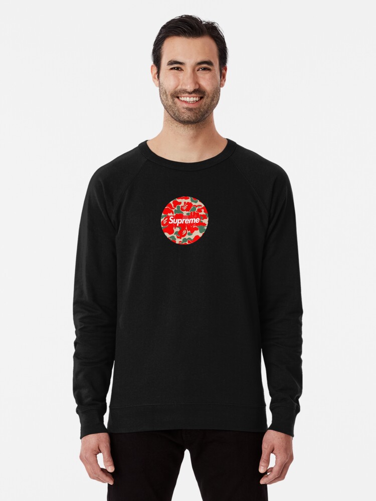 Super Me Streetwear Hypebeast Lightweight Sweatshirt By