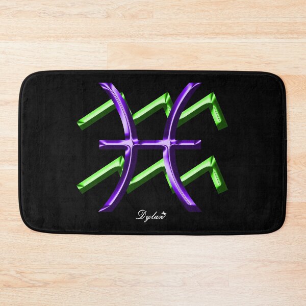 Item preview, Pisces Aquarius Cusp Zodiac Sign designed and sold by DylanAndDot.