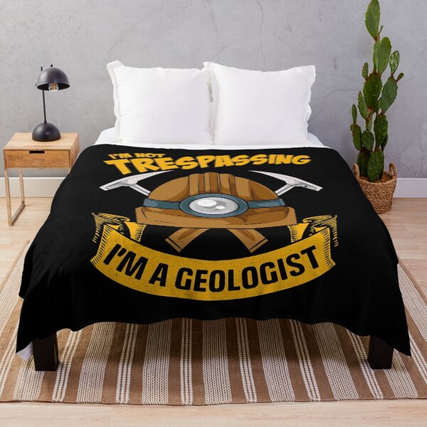 Item preview, Funny I'm Not Trespassing I'm A Geologist Pun designed and sold by perfectpresents.