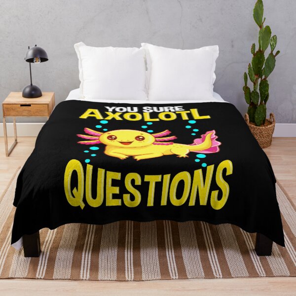 Item preview, Cute You Sure Axolotl Questions Walking Fish Pun designed and sold by perfectpresents.