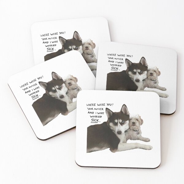 Item preview, Worried dog parents designed and sold by djaybakker.