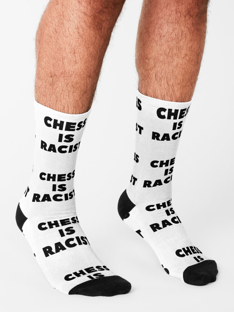 Alternate view of CHESS IS RACIST Socks