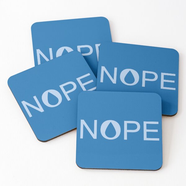 Item preview, NOPE - MTG Mono Blue designed and sold by kuenzicreative.