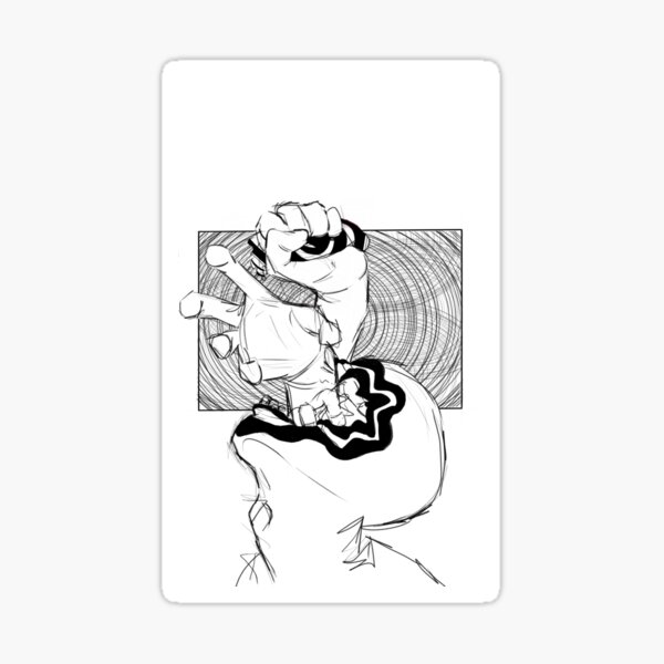 The Optical Hand Sticker