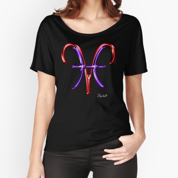 Item preview, Pisces Aries Cusp Zodiac Sign designed and sold by DylanAndDot.