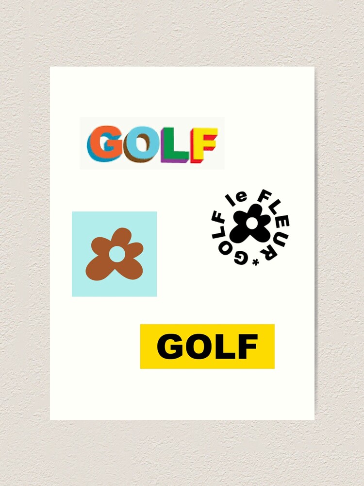 Golf le Fleur Tyler the Creator Set Sticker for Sale by Saerayy