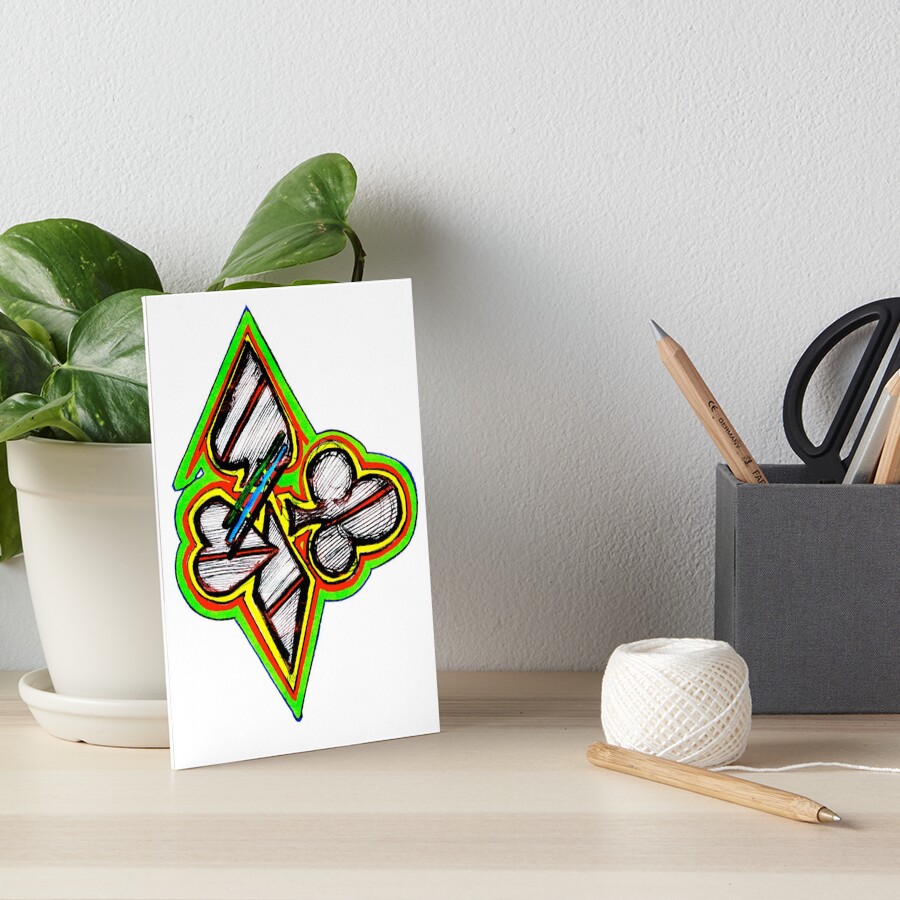 Item preview, Art Board Print designed and sold by hh5art.