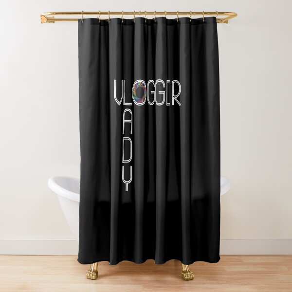 Youtube Vlogger Shower Curtains Redbubble - jj cylinder roblox