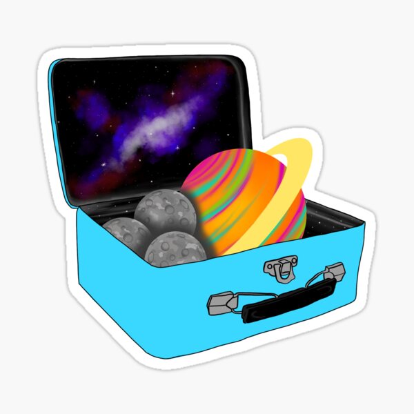 Galaxy Lunchbox Sticker