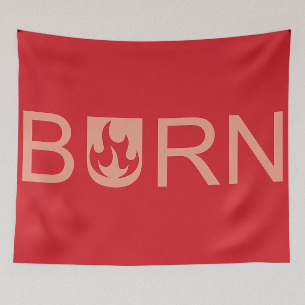 Item preview, BURN - MTG Mono Red designed and sold by kuenzicreative.