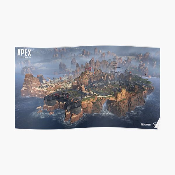 Apex Legends Map Poster