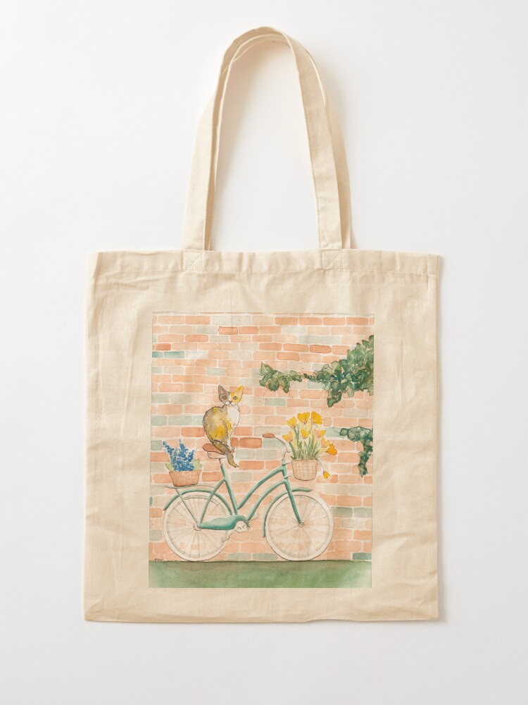 calico tote bag