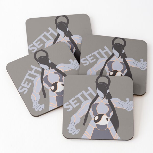Item preview, Seth SFV Minimalist Vector Trace designed and sold by CyanOhm.