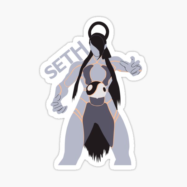 Aperçu de l'œuvre Seth SFV Minimalist Vector Trace créée et vendue par CyanOhm.