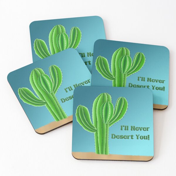 Item preview, I'll Never Desert You Cactus designed and sold by paintedkat.