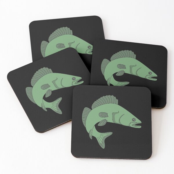 Item preview, Pikeperch fish river predator angler gift designed and sold by redshirtz.
