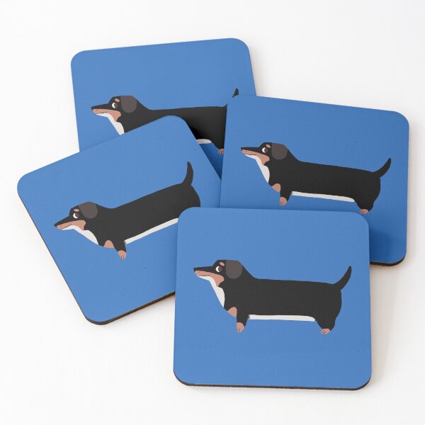 Item preview, Little Black Dachshund Sticker designed and sold by tarynjohnson.
