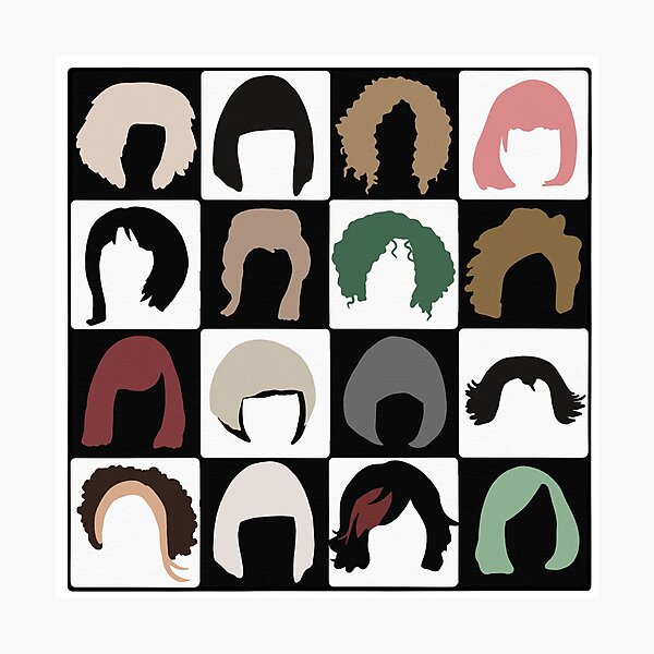 Moira Wigs Photographic Print