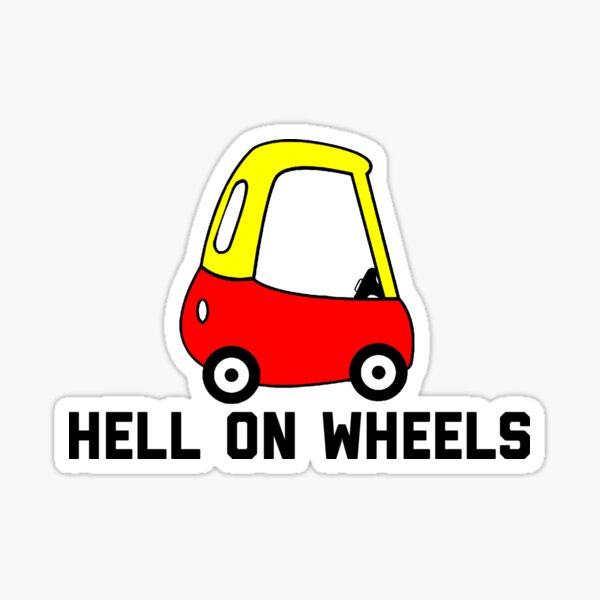 Cozy Coupe Stickers | Redbubble