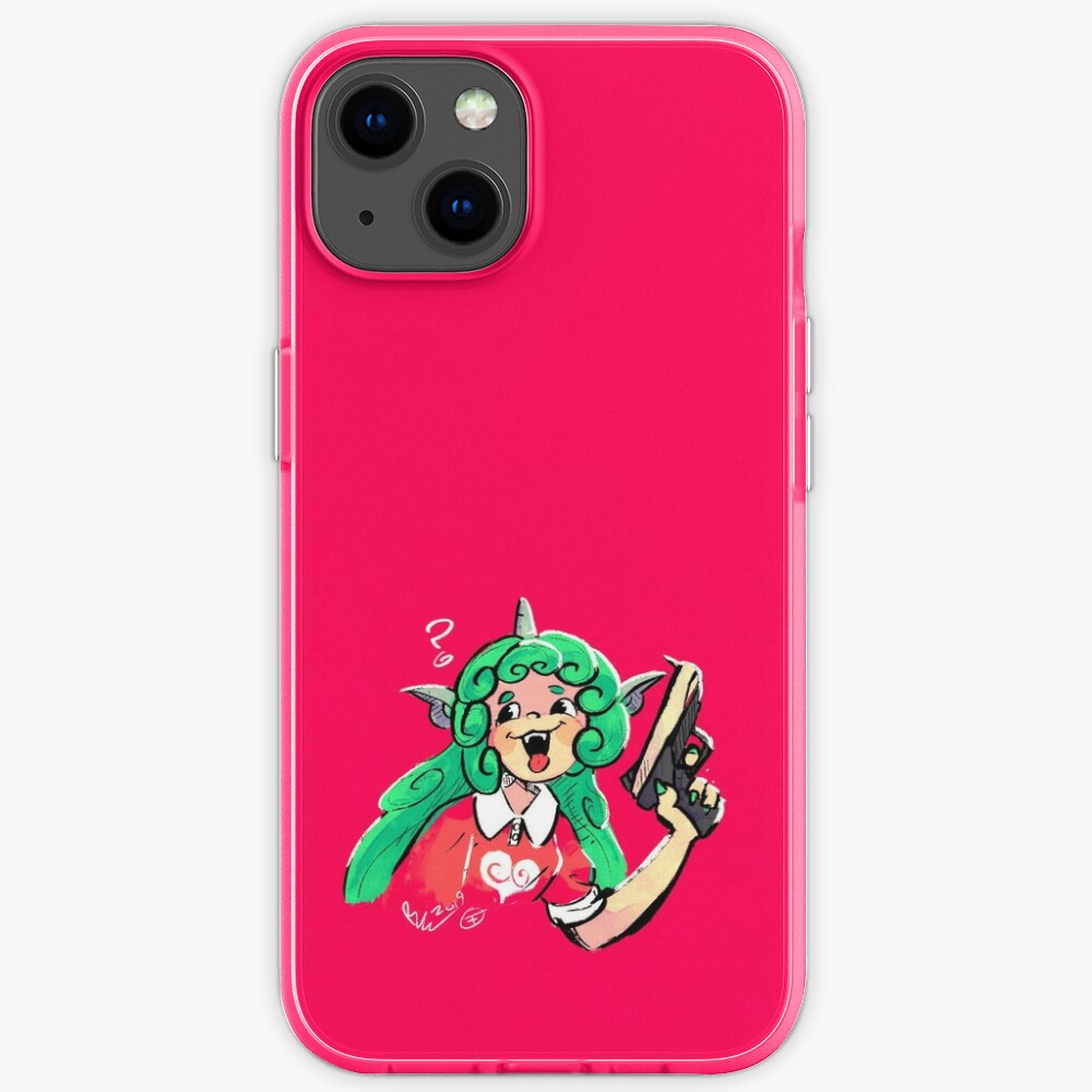 Touhou Project Aunn With A Gun Iphone Case By Tubs Arts Redbubble
