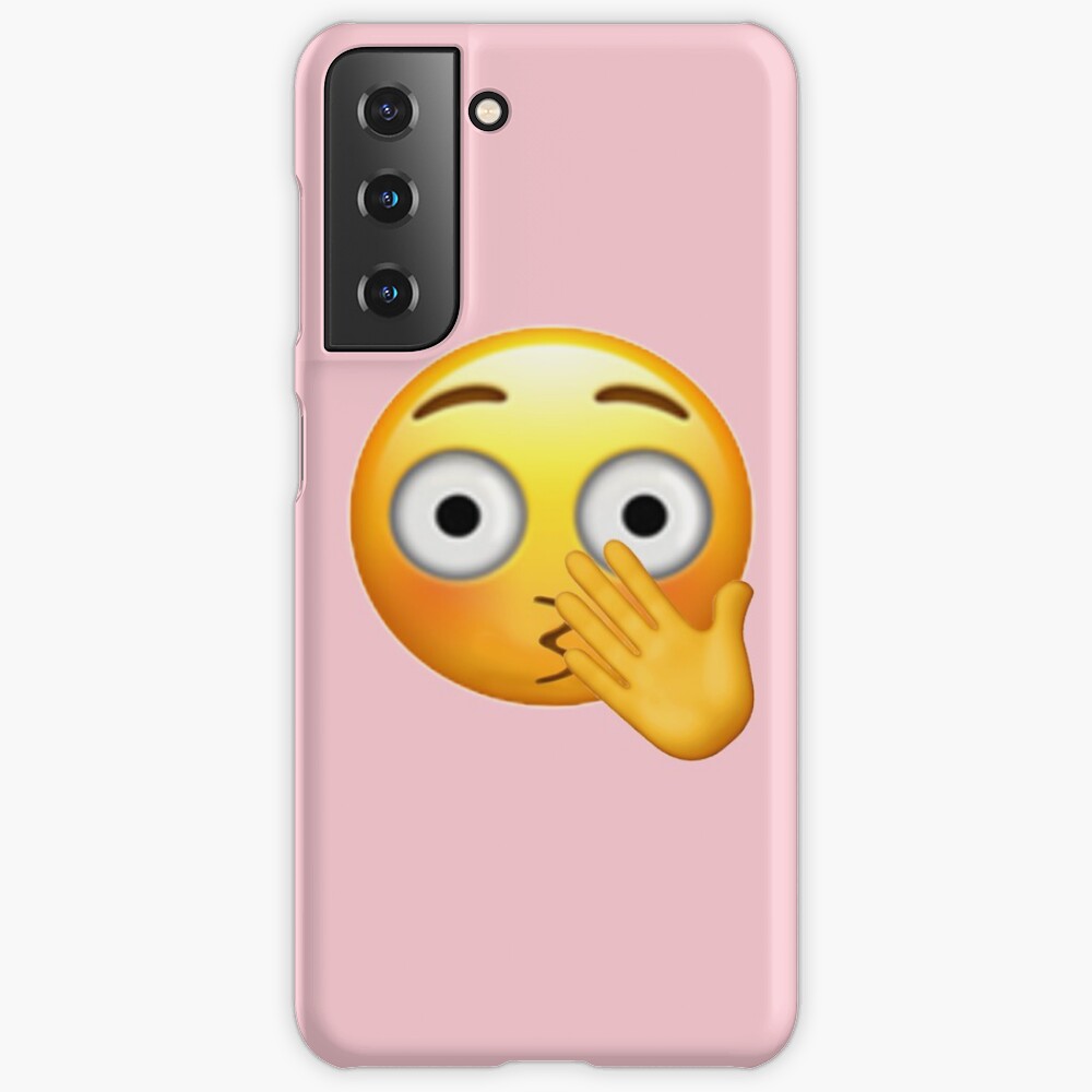 "Embarrassed Emoji" Samsung Galaxy Phone Case for Sale by bashley051003