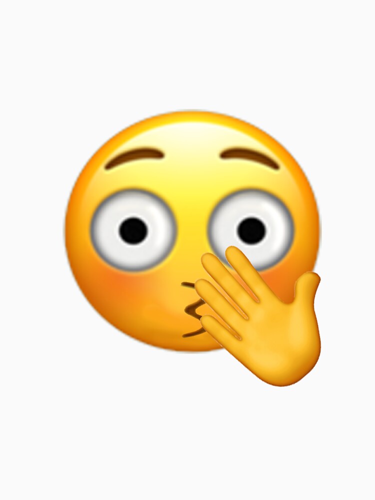 "Embarrassed Emoji" Tshirt by bashley051003 Redbubble