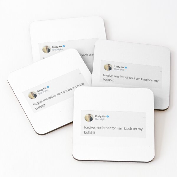 Tweet Coasters (Set of 4)