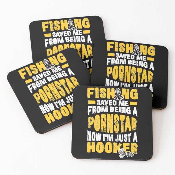 Artikelvorschau, Fishing saved me Fisch Angler Hobby Angel Geschenk entworfen und verkauft von redshirtz.