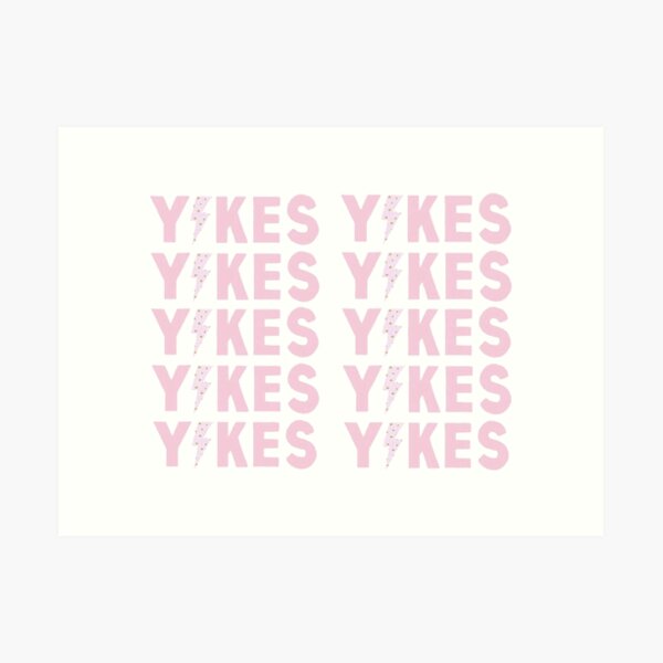 yikes tapestry 1 Art Print