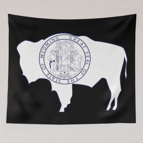 Item preview, Wyoming Seal designed and sold by wickedcartoons.