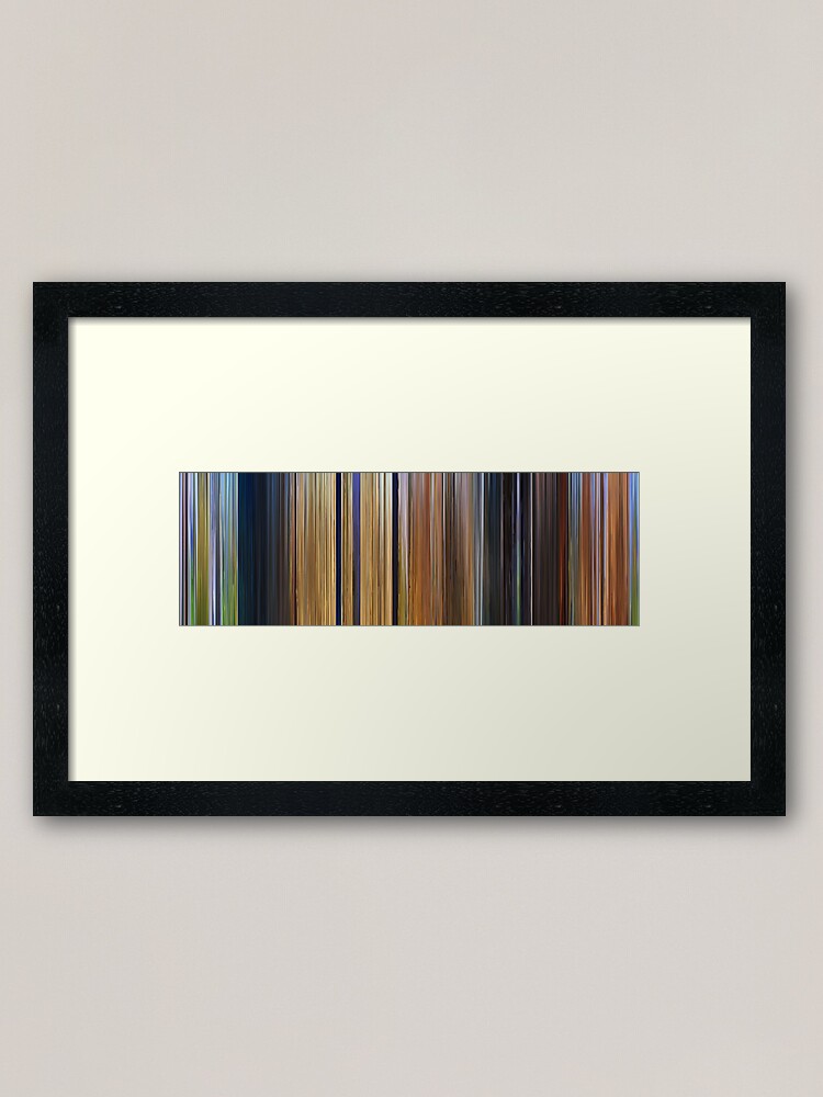 Alternate view of Moviebarcode: Spirit: Stallion of the Cimarron (2002) Framed Art Print