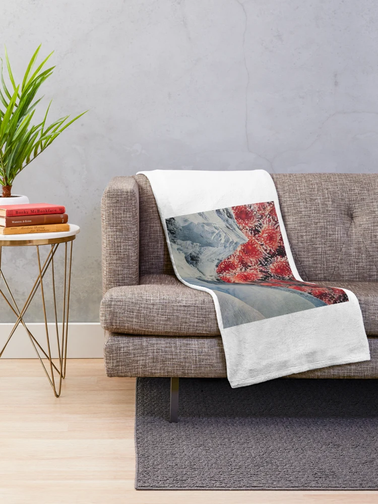 Thumbnail 2 of 6, Throw Blanket, HIKE designed and sold by RICOLLAGE.