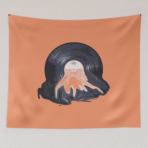 Item preview, melted vinyl record designed and sold by ricobarinas.