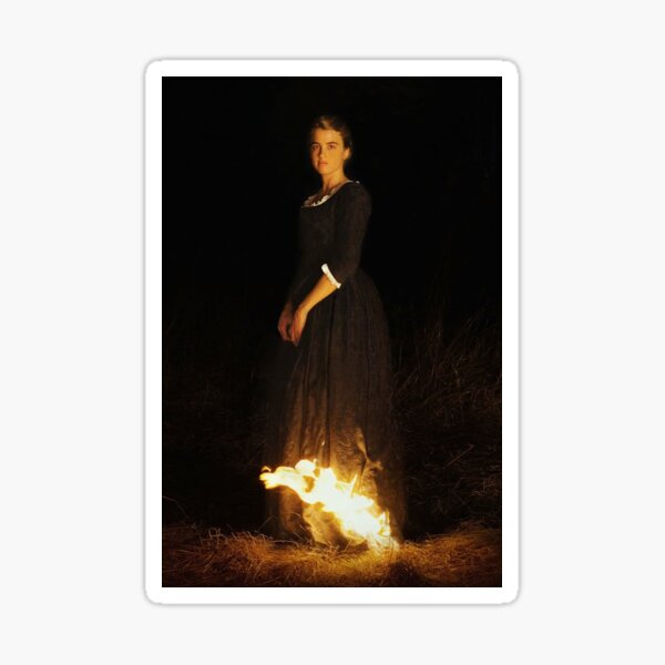 portrait of a lady on fire textless Sticker