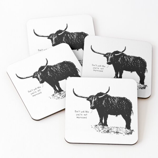 Item preview, Don't yak like you're not impressed designed and sold by Byrnsey.