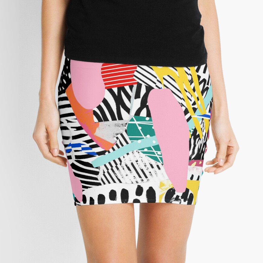 Tennis Court Mini Skirt
