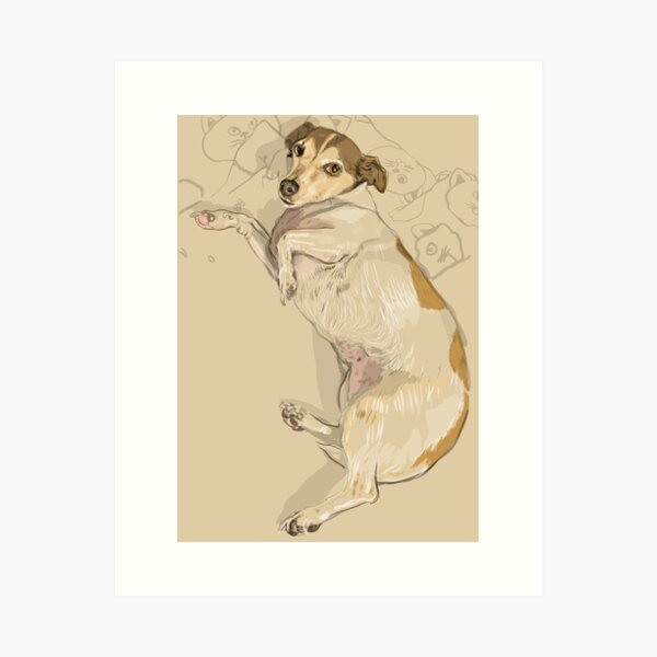 Flo Flo Art Print