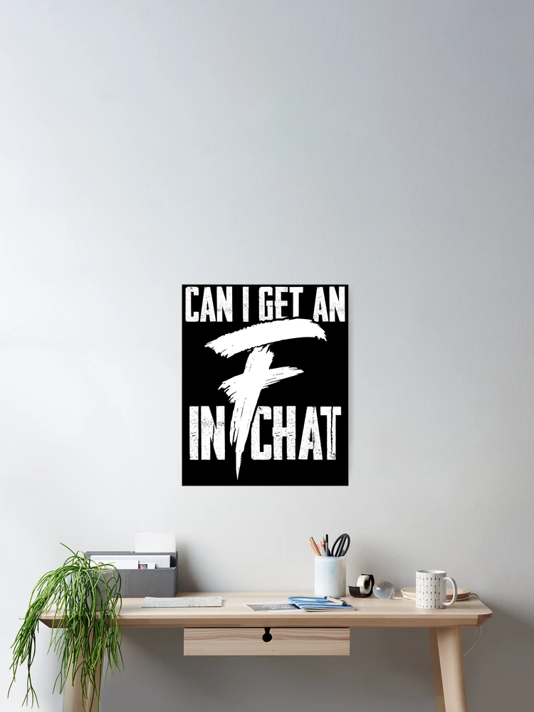 Thumbnail 2 of 3, Poster, F's In Chat designed and sold by TalkWithDesign.
