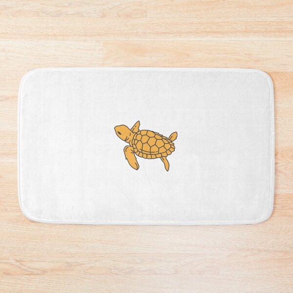 Item preview, tangerine sea turtle designed and sold by hoperobinett.