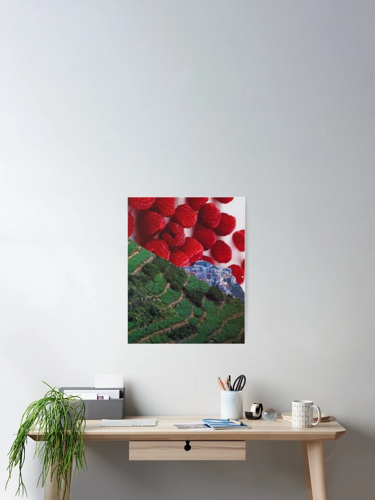 Aperçu 2 sur 3. Poster avec l'œuvre A VIEW créée et vendue par RICOLLAGE.