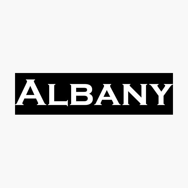 Albany New York Raised Me Photographic Print