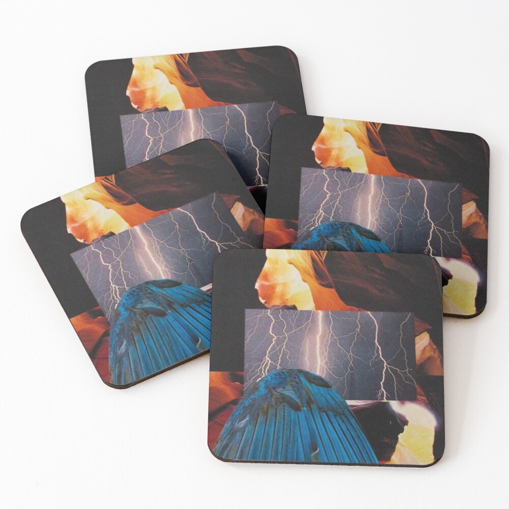 Item preview, Coasters (Set of 4) designed and sold by RICOLLAGE.