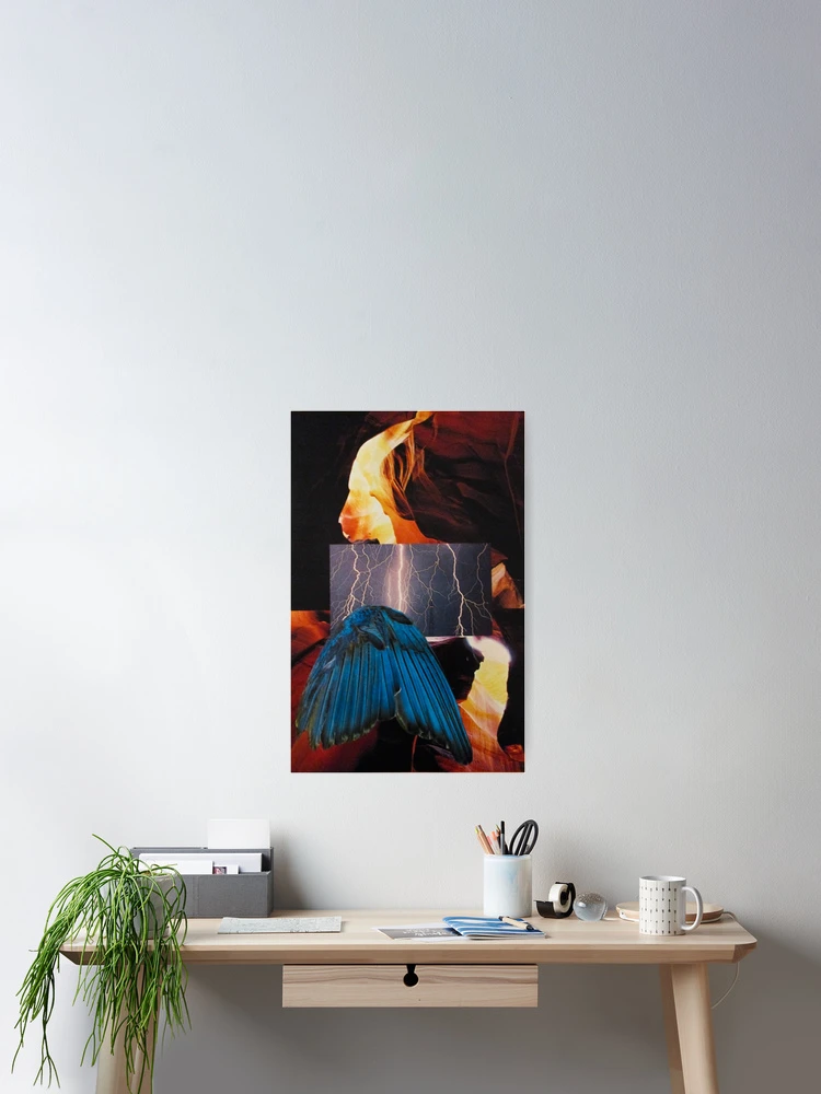 Imagen 2 de 3, Póster con la obra ELECTRIC, diseñada y vendida por RICOLLAGE.