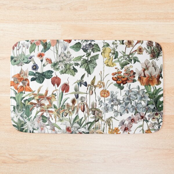 Aperçu de l'œuvre Adolphe Millot Fleurs D Flowers créée et vendue par digitalvintage.